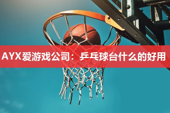 AYX爱游戏公司：乒乓球台什么的好用