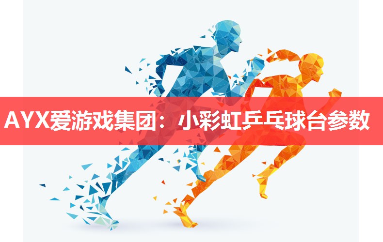 AYX爱游戏集团：小彩虹乒乓球台参数