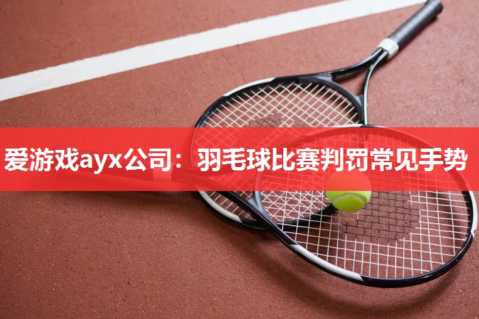羽毛球比赛判罚常见手势 羽毛球比赛判罚常见手势